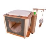 Pati Homes XL Lal Kedi Evi - Kedi Tırmalaması - Görsel 5