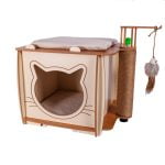 Pati Homes XL Lal Kedi Evi - Kedi Tırmalaması - Görsel 3