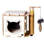 Patihomes Ada Tırmalamalı Kedi Evi - Görsel 2