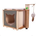Pati Homes XL Lal Kedi Evi - Kedi Tırmalaması - Görsel 4