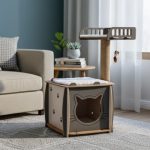 Patihomes Kedi Evi ve Kedi Tırmalama Yataklı - Görsel 5