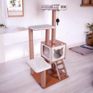 Kedi Tırmalama ve Oyun Evi