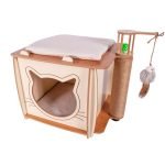 Pati Homes XL Lal Kedi Evi - Kedi Tırmalaması - Görsel 2