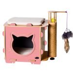 Patihomes Ada Tırmalamalı Kedi Evi - Görsel 4