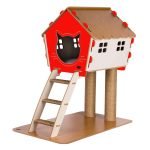Patihomes XL Merdivenli Kedi Evi Tırmalamalı - Görsel 6