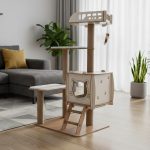 Pati Homes Pro Katlı Kedi Oyun Evi XL Yataklı - Kedi Tırmalaması - Görsel 3