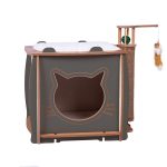 Patihomes Kedi Tırmalama Evi - Kedi Tırmalaması - Kedi Tırmalama Tahtası - Görsel 5