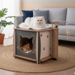 Patihomes Kedi Tırmalama Evi - Kedi Tırmalaması - Kedi Tırmalama Tahtası - Görsel 3