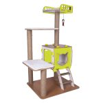 Patihomes Katlı Kedi Evi Tırmalamalı - Görsel 11