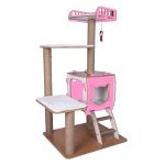 Patihomes Katlı Kedi Evi Tırmalamalı - Görsel 9