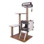 Patihomes Katlı Kedi Evi Tırmalamalı - Görsel 2