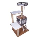 Patihomes Katlı Kedi Evi Tırmalamalı - Görsel 4