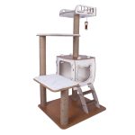 Patihomes Katlı Kedi Evi Tırmalamalı - Görsel 6