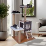 Patihomes Katlı Kedi Evi Tırmalamalı