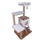Patihomes Katlı Kedi Evi Tırmalamalı - Görsel 8