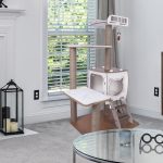 Patihomes Katlı Kedi Evi Tırmalamalı - Görsel 5