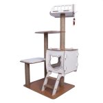 Patihomes Katlı Kedi Evi Tırmalamalı - Görsel 7