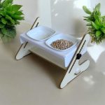 Pati Homes Kedi Mama Su Kabı Yükseklik Açı Ayarlı