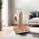 Patihomes Kare Kedi Oyuncağı ve Kedi Tırmalama Tahtası - Görsel 2