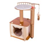 Pati Homes Pro Köşk Kedi Evi Tırmalamalı - Görsel 2