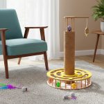 Patihomes Oyuncaklı Tırmalama Kedi Tırmalama Tahtası - Görsel 5